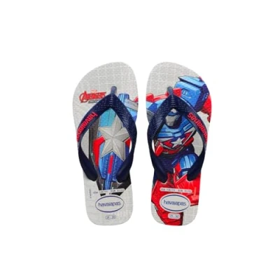 Image of Havaianas Kids Top Marvel Ii White 25/26