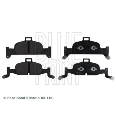 Image of 4K0698151AB, 4K0698151E, 8W0698151AC, 8W0698151AD, 8W0698151AQ Brake pad set BLUE PRINT ADV184221 AUDI: A6 C8 Avant, A4 B9 A5 Sportback