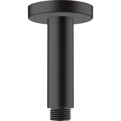 Image of hansgrohe Vernis Blend Ceiling connector 10 cm, matt black, 27804670