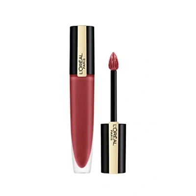Image of L&#039;Oreal Rouge Signature Matte Liquid Lipstick 129 I Lead