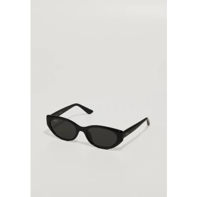 Image of Ray Ban Unisex RB4457D 667787 Sunglasses Injected Black Grey Pillow Normal