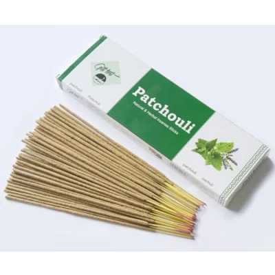 Image of Giftbrit Patchouli Natural &amp; Herbal Incense Sticks 100 With 1 Holder For Meditation, Yoga, Church, Relaxation, Healing and Positivity