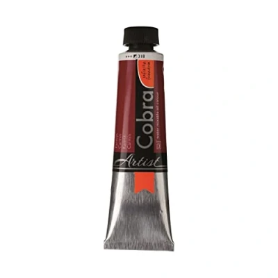 Image of Cobra Artist Oil Colour Tube 40 ml Carmine 318