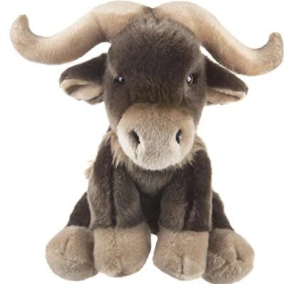 Image of VFM Safari Buffalo 30cm Plush Premium Lifelike Toy Natural World Collection