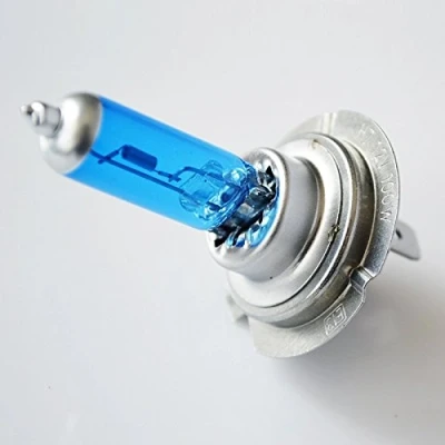 Image of H7 (499) 100w Super White Xenon Look/Effect Upgrade Headlight Bulbs 12V