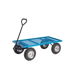Image of General Purpose Platform Truck Mesh Base 340mm 400kg Capacity