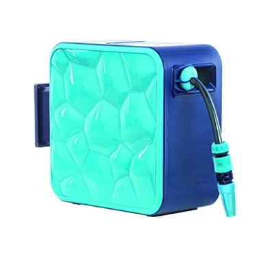 Image of Flopro+ Automatic Retractable Garden Hose Pipe Reel Cube, 20 m (65 ft)