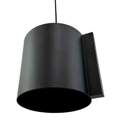 Image of Dyberg Larsen Wum hanging light Ø 18.5cm black matt