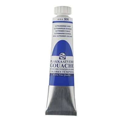 Image of Talens Ultramarine deep GOUACHE PAINT 20ml