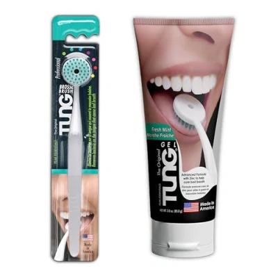 Image of Tung Brush and Gel Tongue Cleaner Starter Pack