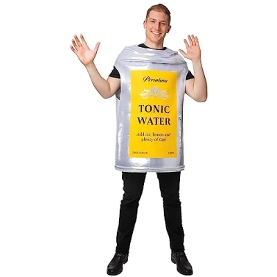 Image of Wicked Costumes Adult Funny Tonic Can Fancy Dress Costume One Size