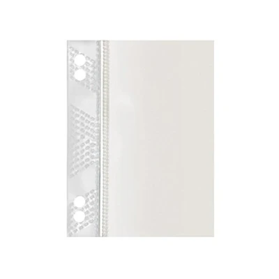 Image of VELOFLEX 2006500 Double Staple Filing Strips 6 x 10 cm Polypropylene Film Pack of 50 Self Adhesive Transparent