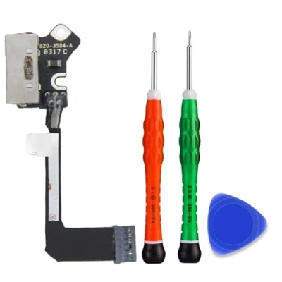 Image of MMOBIEL Charging Port Dock Connector Flex Cable Replacement Compatible with MacBook Pro Retina A1502 2013 2015