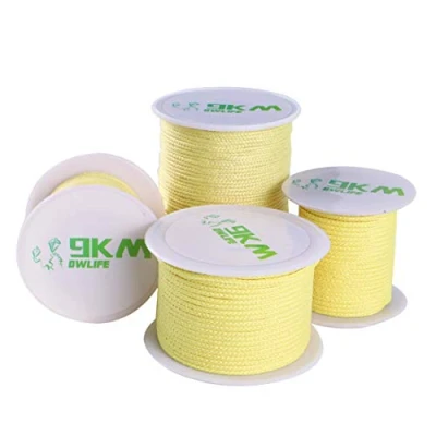 Image of 9KM DWLIFE Kevlar cord 0.8 3.5mm Braided Line 100ft 200ft String Aramid Rope for survival shock cord/Fishing Tackle Assist/Model Rocket
