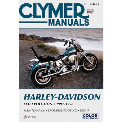Image of Harley Davidson FXD Evolution Motorcycle (91 98) Repair Manual (Paperback)