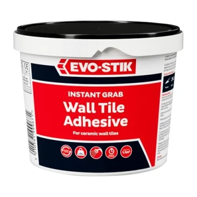 Image of Evo Stik Wall Tile Adhesive Instant Grab Economy Size