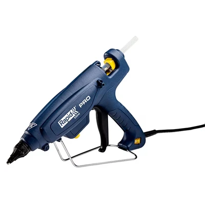 Image of Rapid Hot Glue Gun EG340, 11 12mm Industrial for Installation, 1400 g/hr Output, 120 220 C Temperature Adjustment, Exchangeable Nozzle, 2.5m Cord (5000639)