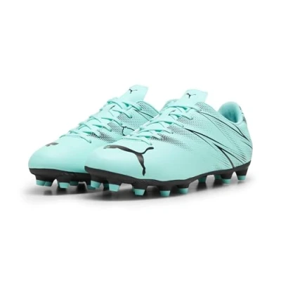 Image of PUMA Men&#039;s ATTACANTO FG/AG Sneaker, Electric Peppermint Black, 10 UK