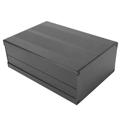 Image of Aluminum Projekt Box, Cooling Enclosure Electronic DIY Circuit Board Project Box Case Instrument Accessories 55 x 106 150mm