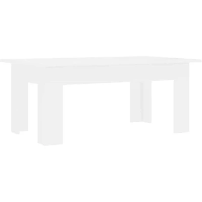 Image of vidaXL Coffee Table White Engineered Wood Living Room Couch End Plant Stand
