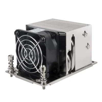 Image of Silverstone XE02 SP3 Processeur Refroidisseur 6 cm Aluminium, Noir