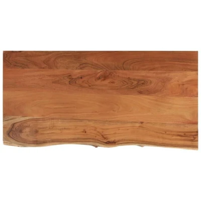Image of vidaXL Bathroom Countertop 120x60x2.5 cm Rectangular Solid Wood Acacia