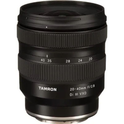 Image of Tamron 20 40mm F/2.8 Di III VXD Sony FE for photo and video shooting ideal balance of compact size high image quality A062S,Black