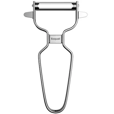 Image of Vegetable Potato Peeler Paring Knife Sharp Blade Apple Carrot Y Peeler, Kitchen Veg Fruit Stainless Steel, Easy Peeling for Right &amp; Left Handed, Useful Tools Gadgets, Dishwasher Safe