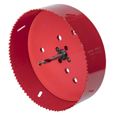 Image of wolfcraft Bi Metal Hole Saw I 5498000 For drywall materials, wood, plastics and metals, cutting depth 40 mm