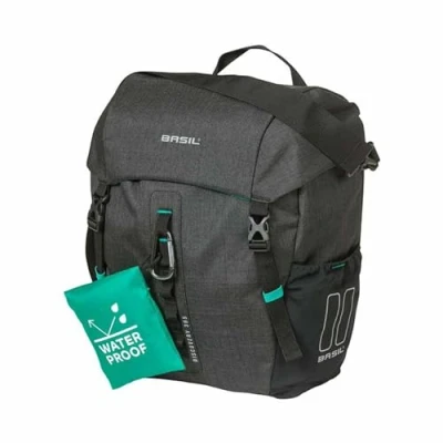 Image of Basil Unisex Adult&#039;s Einzelpacktasche 2179234770 Single Bag, Black Melee, 9 L