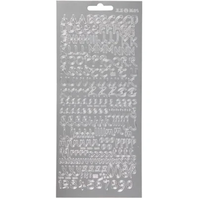 Image of Creativ Stickers, Silver, One Size
