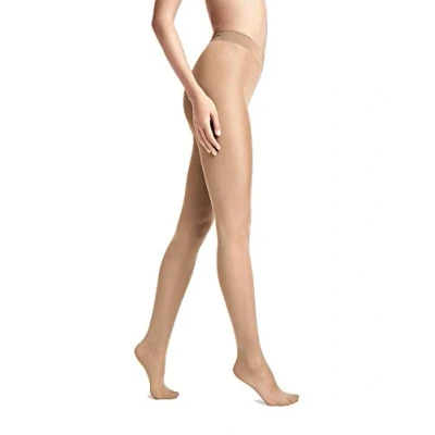 Image of Wolford Pure Shimmer 40 Concealer Shiny Tights Medium Caramel