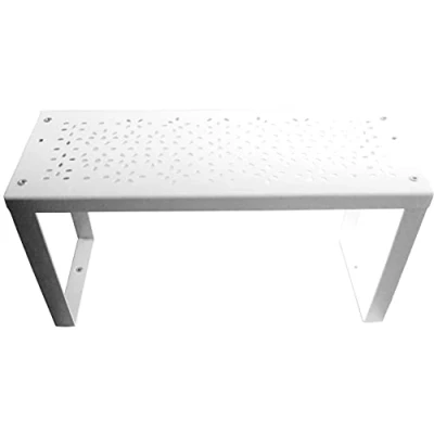 Image of IKEA VARIERA 801.366.22 Half Shelf, Steel, White, 13 x 32 16 cm
