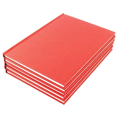 Image of Whitebox A4 Manuscript Ruled Feint Book Pack of 5