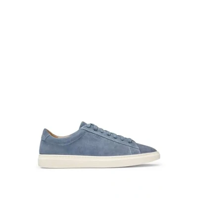 Image of BOSS Kieran TENN Trainers, Men&#039;s, Size: 9, Open blue Suede