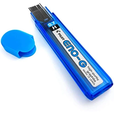 Image of Pilot 0.7mm High Purity Graphite Pencil Leads Grade H (Tube Of 12 Leads)