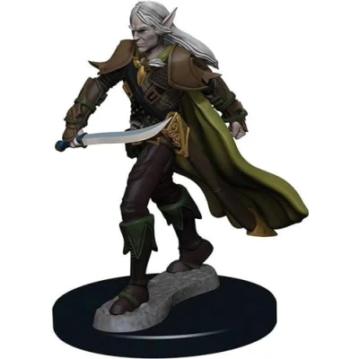 Image of Pathfinder Battles Male Elf Fighter Pre painted Figure