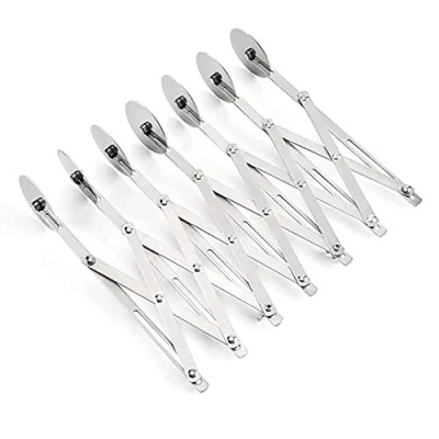 Image of 4/5/6/7 Wheel Pastry Cutter Stainless Steel Expandable Pizza Slicer,Multi Cutter, Multi Round Knife Baking Roller Cookie Dough Divider