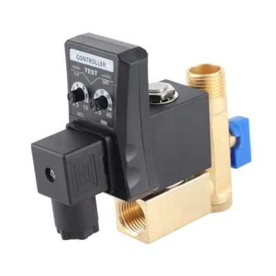 Image of G1/2 DN15 110V 230V Automatic Timed Water Tank Electronic Drain Valve for Air Compressor Condensate Management(230V)