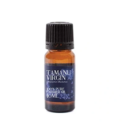 Image of Mystic Moments Tamanu Virgin Carrier Oil 10ml Pure &amp; Natural Perfect For Hair, Face, Nails, Aromatherapy, Massage and Dilution Vegan GMO Free