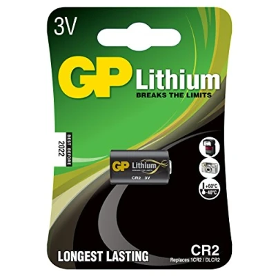 Image of GP Lithium CR2 card of 1