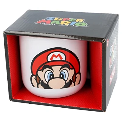 Image of Super Mario Ceramic Breakfast Mug 400ml