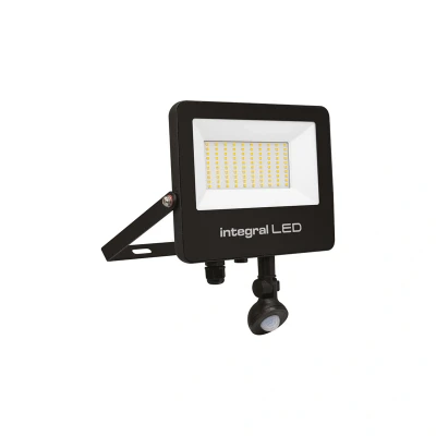 Image of Super Slim 2 Floodlight IP67 7000LM 70W Tuya 3000/4000/6500K PIR 120 Non Dimmable 100LM/W Black