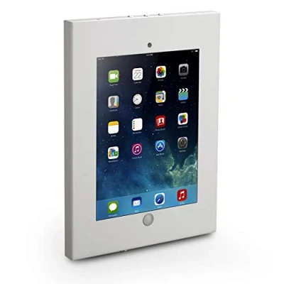 Image of Pyle Anti Theft Tablet Security Case Holder 11 Inch Metal Heavy Duty Vesa Wall Mount Kiosk w/Lock and Key, Landscape/Portrait Mounting, for iPad 2, 3, 4, Air, Air 2 Tablets PSPADLKW08W