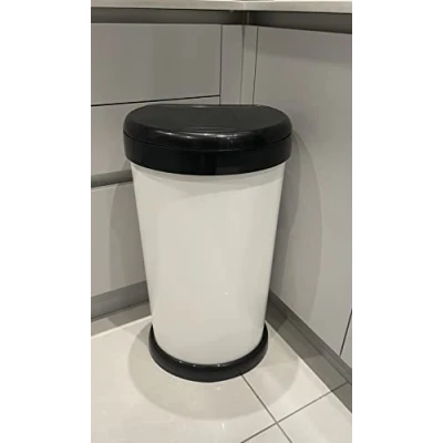 Image of Tontarelli 42L Moda Touch Bin White