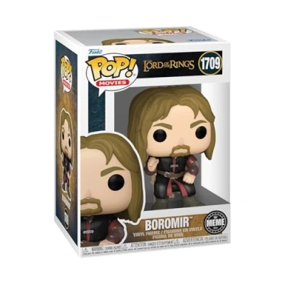 Image of Funko Pop! Vinyl: Meme Boromir​ Lord Of the Rings Collectable Vinyl Figure Gift Idea Official Merchandise Toys for Kids &amp; Adults Movies Fans Model Collectors and Display