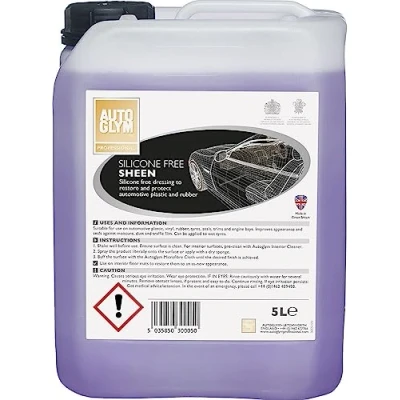 Image of Autoglym Silicone FREE Tyre Sheen 5 Litre with Spray Bottle
