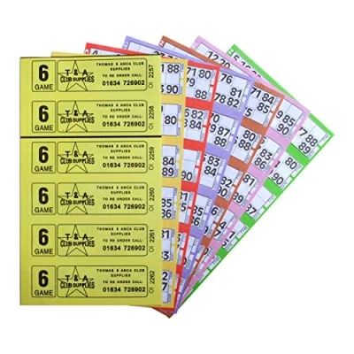 Image of Thomas &amp; Anca Club Supplies Ltd Bingo Tickets 12000 6 Page To View Books