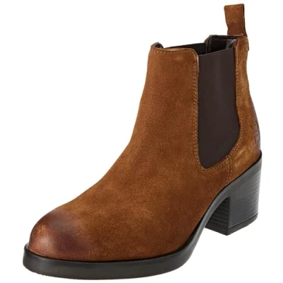 Image of BAGATT Women&#039;s Torvi Ankle Boots, Cognac, 7.5 UK