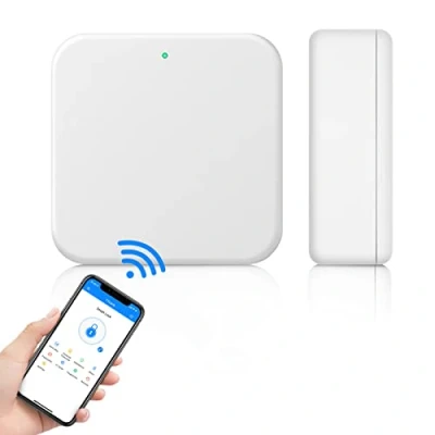 Image of Ruveno WiFi G2 Gateway Bridging Hub Remote Control Smart Door Lock Work with TTLock Google Home Alexa Voice